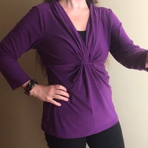 Purple blouse